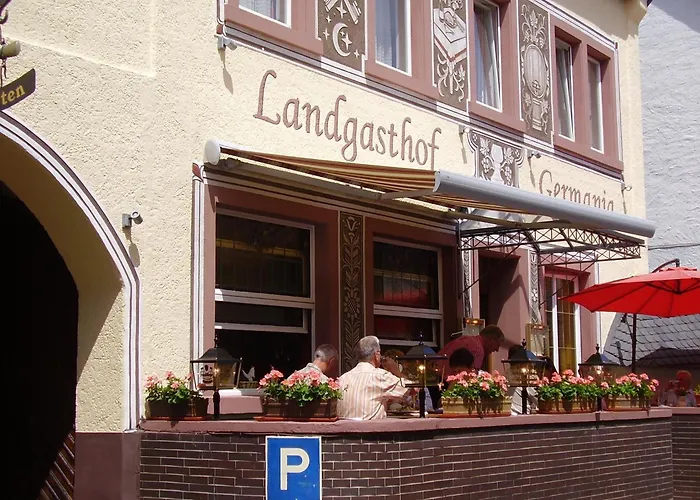 Landgasthof Germania 乡村民宿 吕德斯海姆